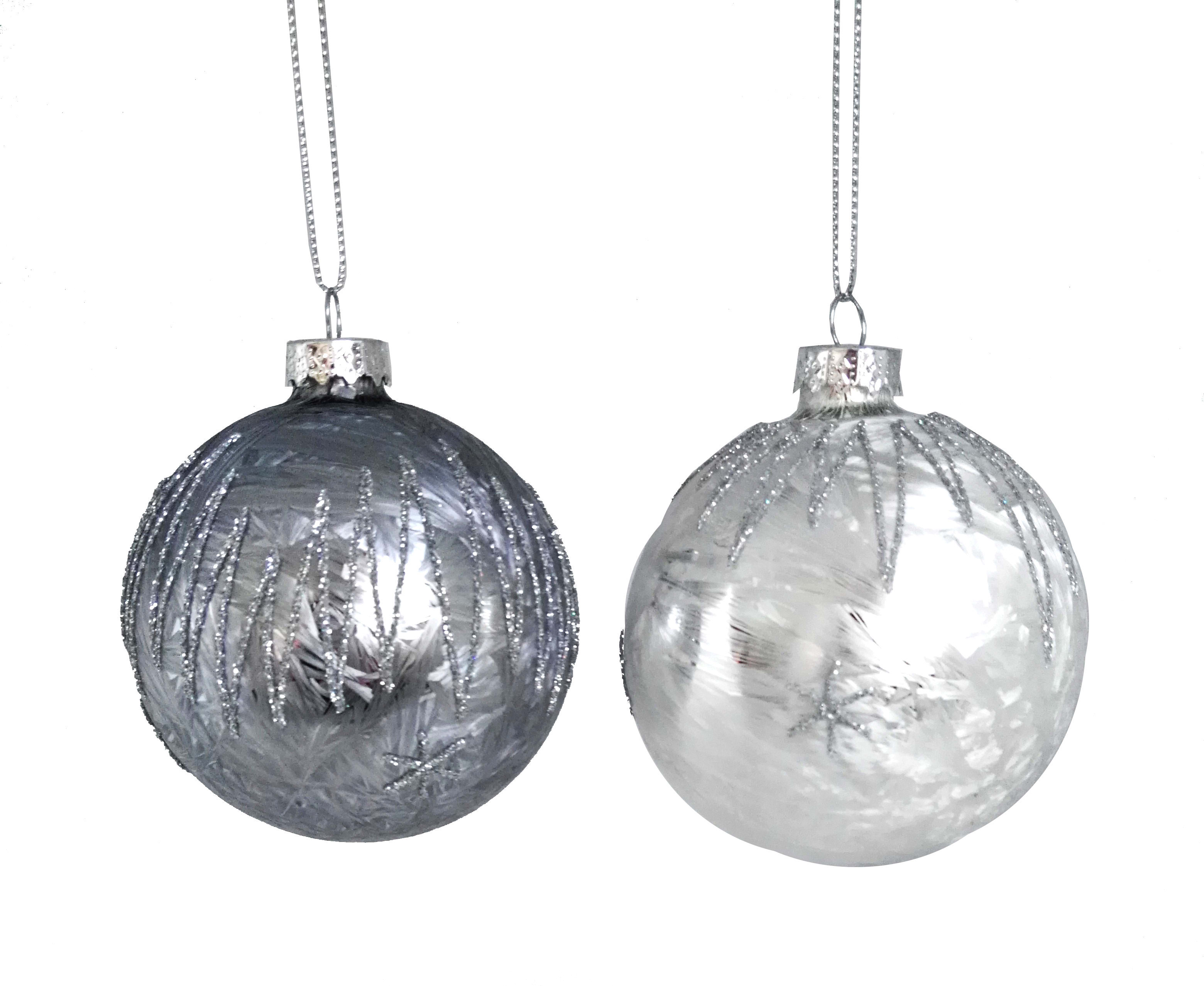 GIOCOPLAST NATALE SP - GCP48118155 SFER VET D80 ELEGANCE DEC RILIEV, 2 COL