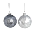 GIOCOPLAST NATALE SP - GCP48118155 SFER VET D80 ELEGANCE DEC RILIEV, 2 COL