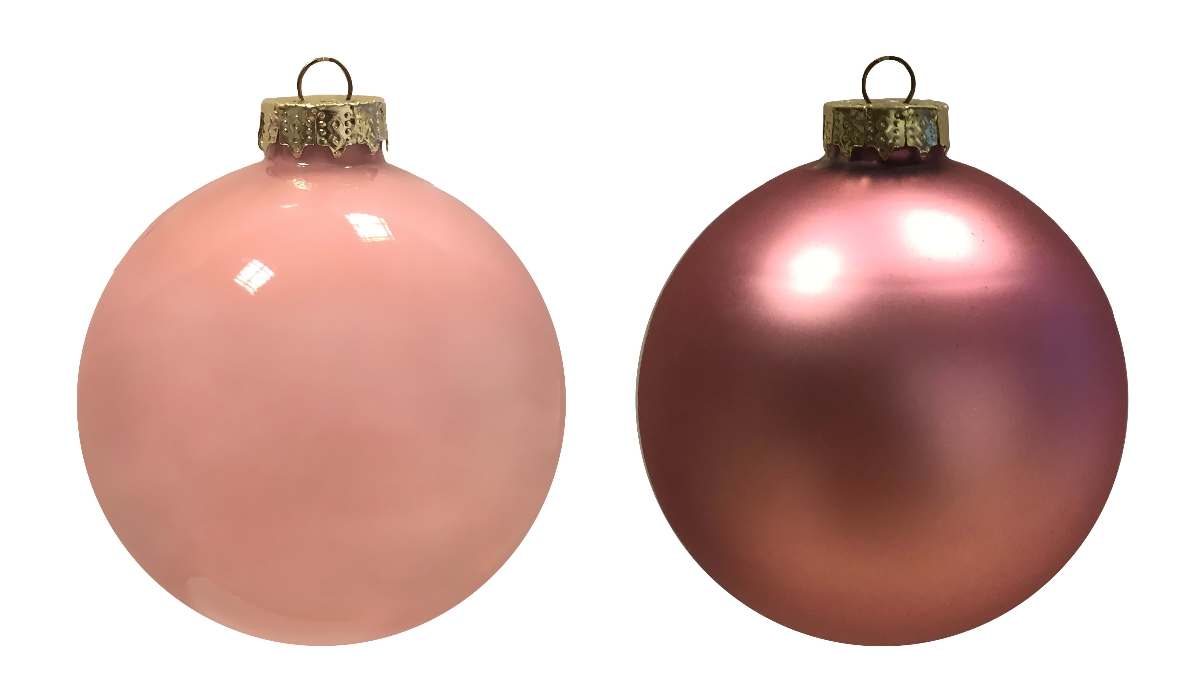 GIOCOPLAST NATALE SP - GCP48120584 SFERA VETRO ROYAL 80MM PINK