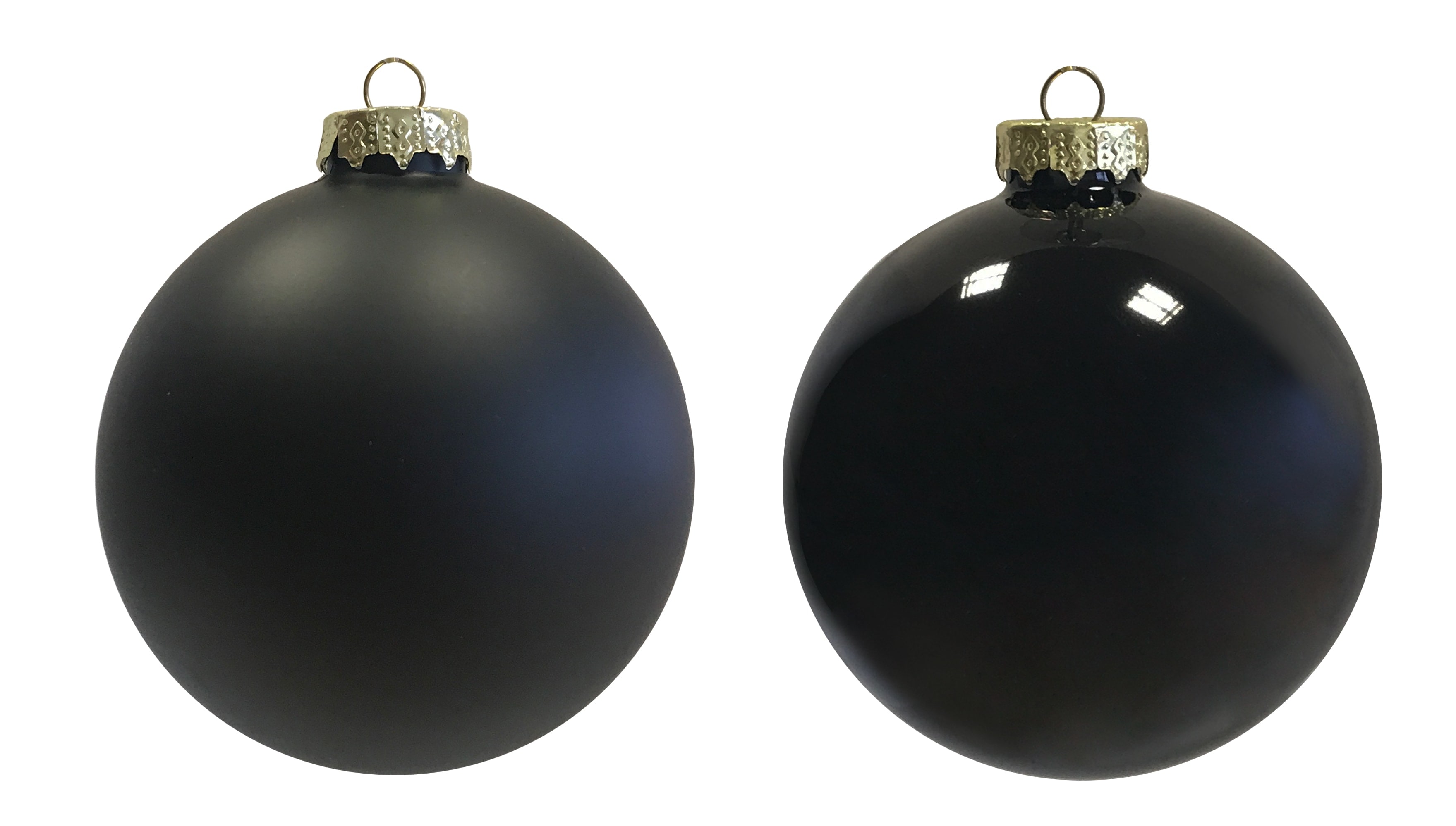 GIOCOPLAST NATALE SP - GCP48120590 SFERA VETRO ROYAL 80MM BLACK
