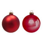 GIOCOPLAST NATALE SP - GCP48120592 SFERA VETRO ROYAL 100MM RED