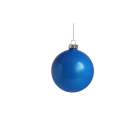 GIOCOPLAST NATALE SP - GCP48121163 SFERA VETRO PERLATA ROYAL 80MM BLUE