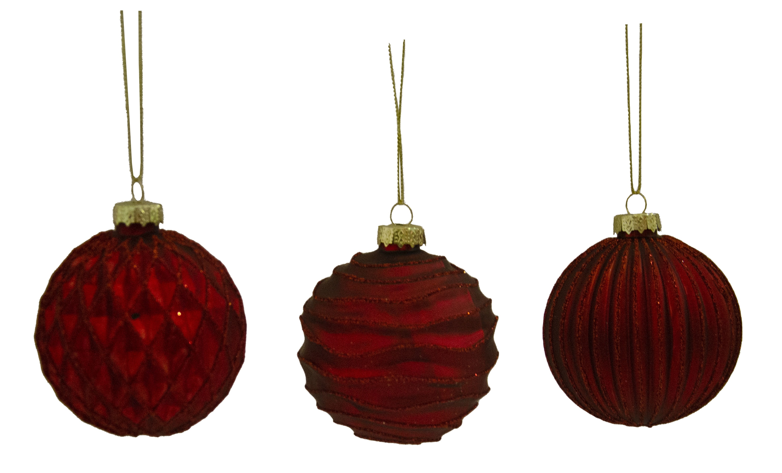 GIOCOPLAST NATALE SP - GCP48122101 SFERA VETRO PRESTIGE 80MM RED, MOD. ASS.
