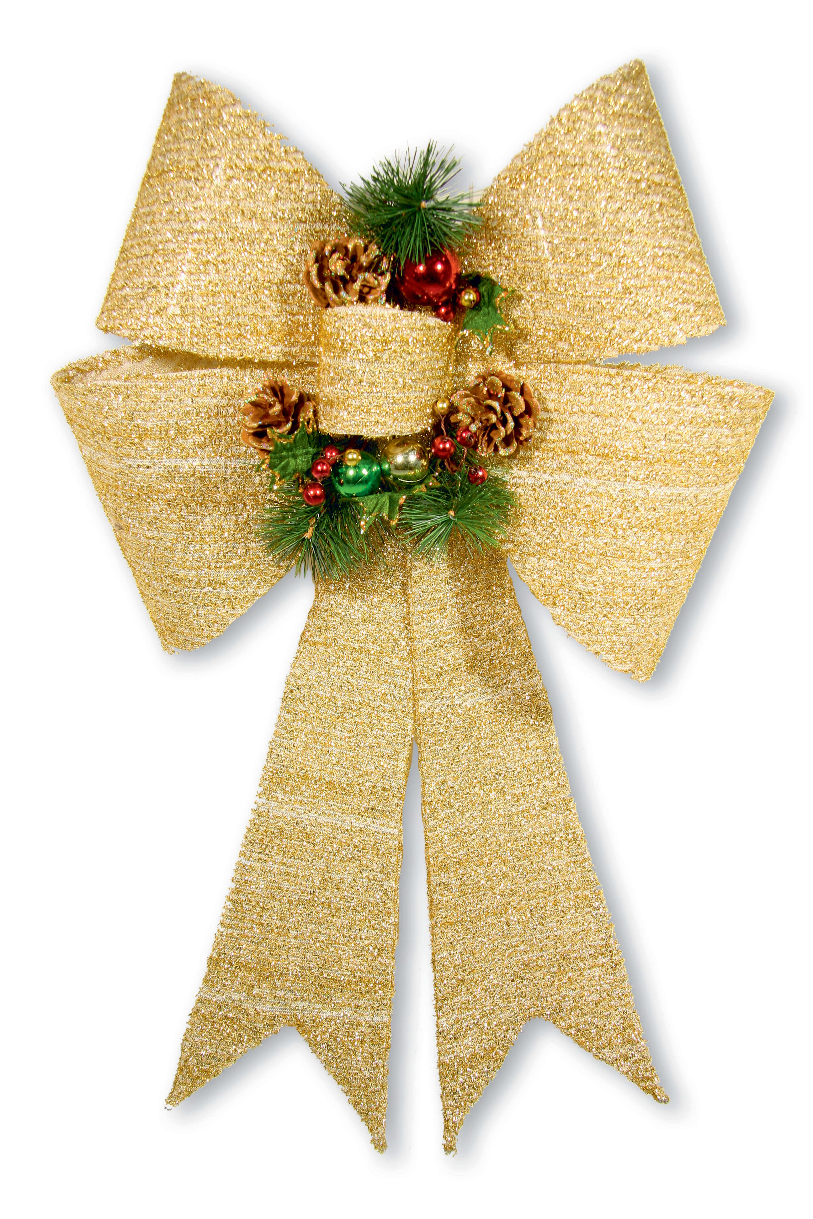 GIOCOPLAST NATALE SP - GCP51011132 FIOCCO ORO CM.70 DECORATO