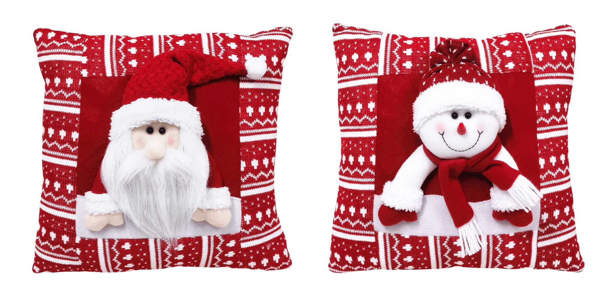 GIOCOPLAST NATALE SP - GCP52023460 CUSCINO PREMIUM ROSSO CM.33 IN STOFFA CO