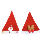 GIOCOPLAST NATALE SP - GCP52023507 CAPPELLO BABBO CON DECORO RILIEVO, MOD.