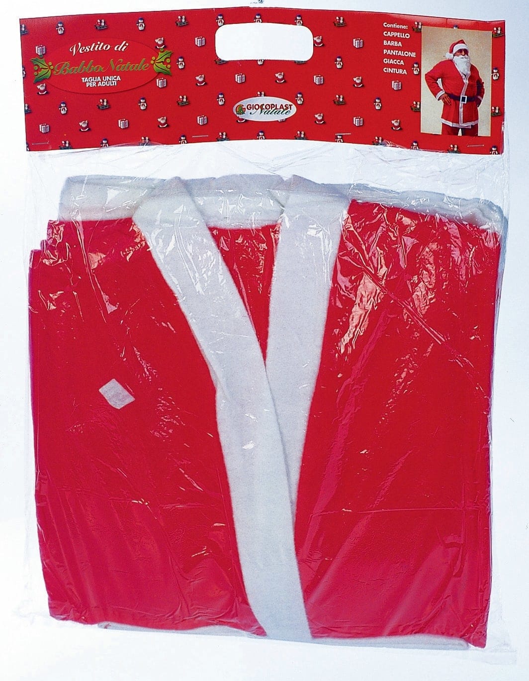 GIOCOPLAST NATALE SP - GCP52060123 COSTUME BABBO NATALE
