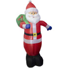 GIOCOPLAST NATALE SP - GCP60122474 BABBO GONFIABILE H. 300 CM CON LUCI LED