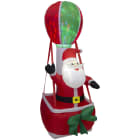 GIOCOPLAST NATALE SP - GCP60122475 BABBO CON MONGOLFIERA GONFIABILE 180CM,
