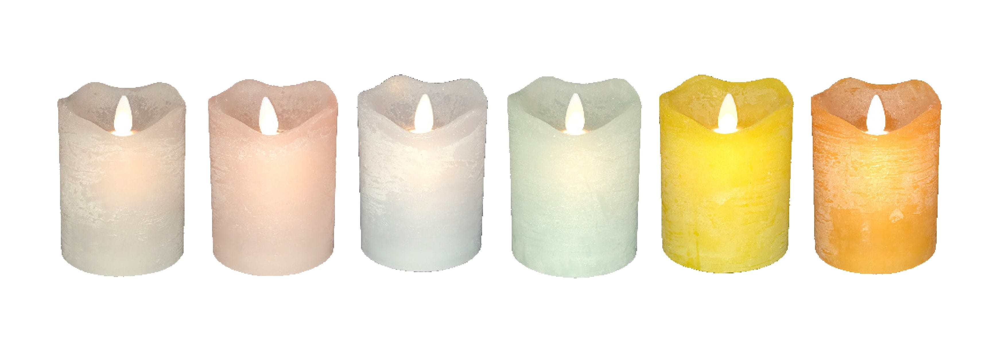 GIOCOPLAST NATALE SP - GCP62020080 WISH CANDLE LED H.10 X D.7,5CM COL ASS