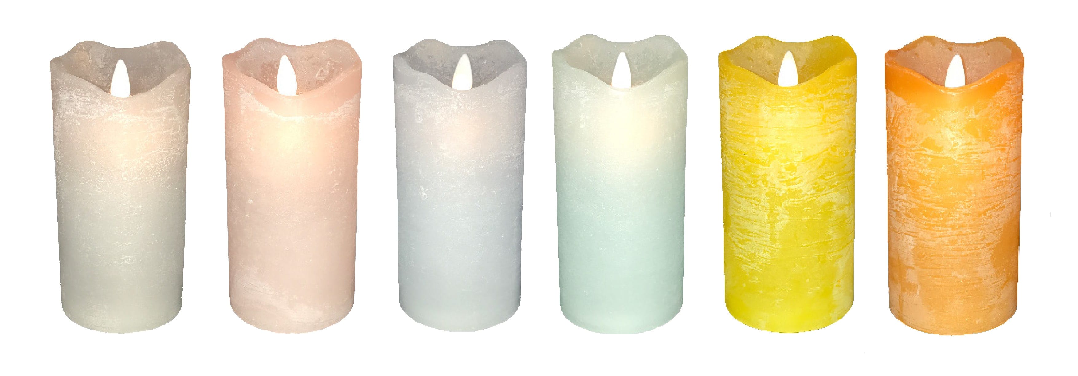 GIOCOPLAST NATALE SP - GCP62020090 WISH CANDLE LED H.15 X D.7,5CM COL ASS
