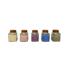 GIOCOPLAST NATALE SP - GCP62022495 CANDELA PROFUM VASETTO VETRO CLEAR 8,5CM