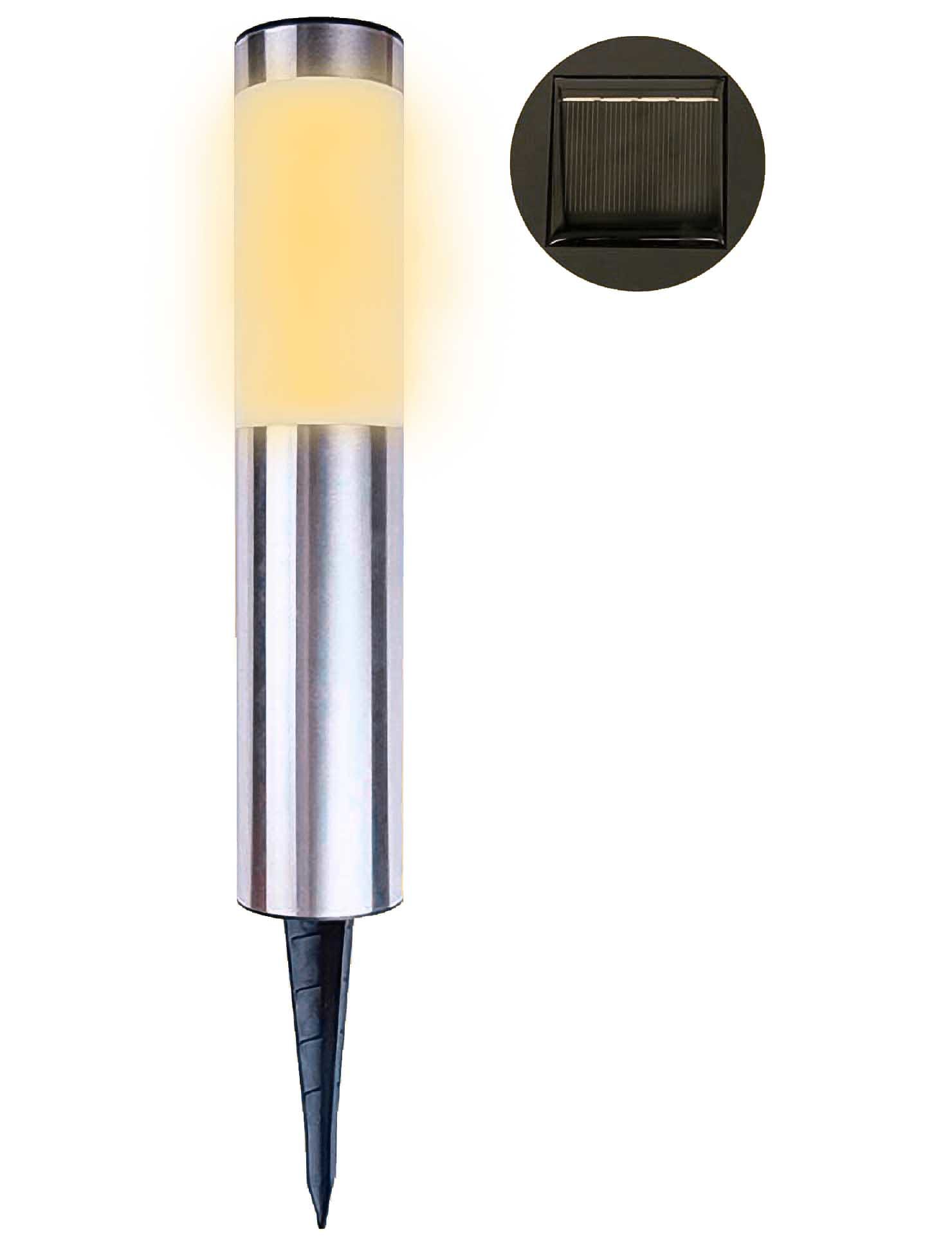 GIOCOPLAST NATALE SP - GCP62623306 PALETTO LED ELIO CON PANNELLO SOLARE,