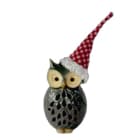 GIOCOPLAST NATALE SP - GCP64011566 GUFO GRIGIO CERAMICA CM 38