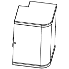 CANALPLAST - CANGT32EG ANGOLO EST.120X80 GR