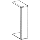 CANALPLAST - CANGT16GBEU GIUNTO LIN.25X30 BIA 9010