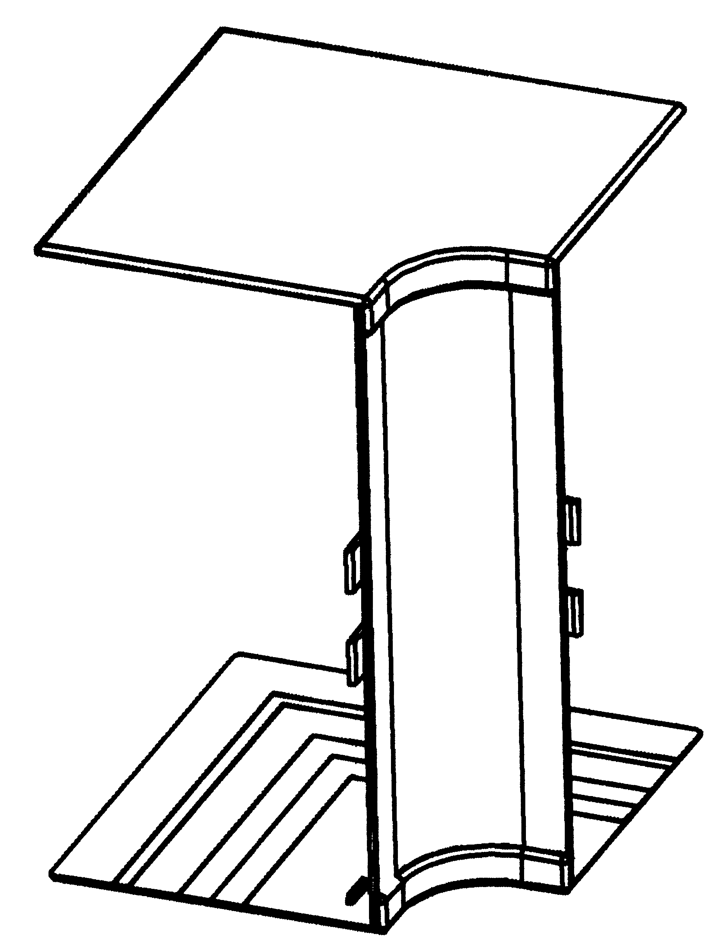 CANALPLAST - CANGT31IBEU ANGOLO INT 200X60 B.9010