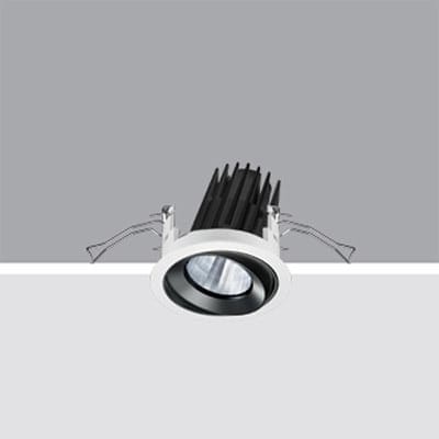 IGUZZINI ILLUMINAZI - IGZ3.P354.701.0 LASER TONDO D=75 ORIEN.FRAME LED WARM 27