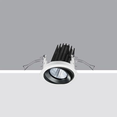 IGUZZINI ILLUMINAZI - IGZ3.P354.743.0 LASER TONDO D=75 ORIEN.FRAME LED WARM 27