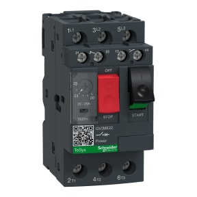 SCHNEIDER ELECTRIC - SNRGV2ME22AE11TQ INTMAGTERGV2 PULS 20-25A VITE 1NO1NC