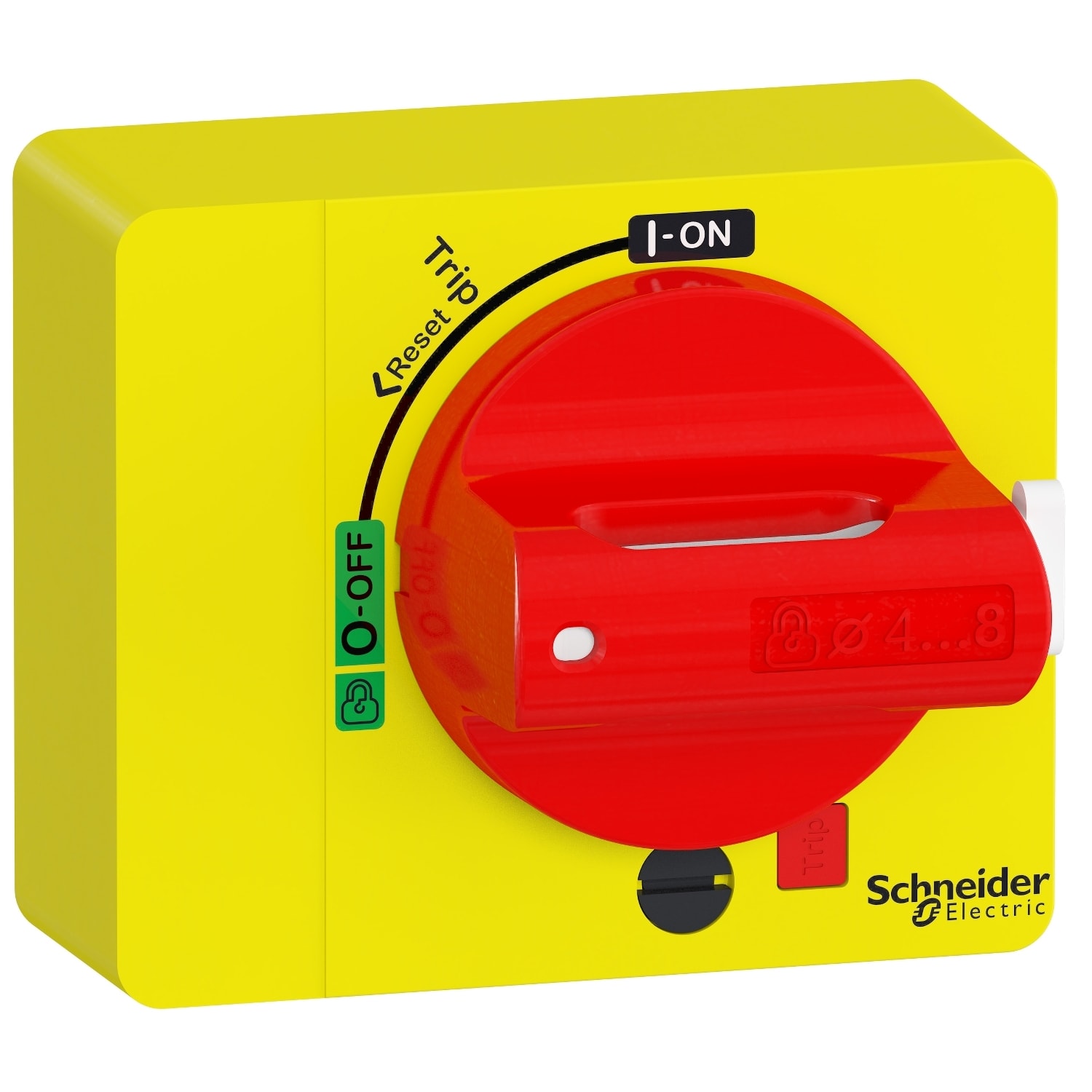 SCHNEIDER ELECTRIC - SNRGV4ADN02 MANOVRA ROTATIVA DIRETTA ROSSA IP40 GV4