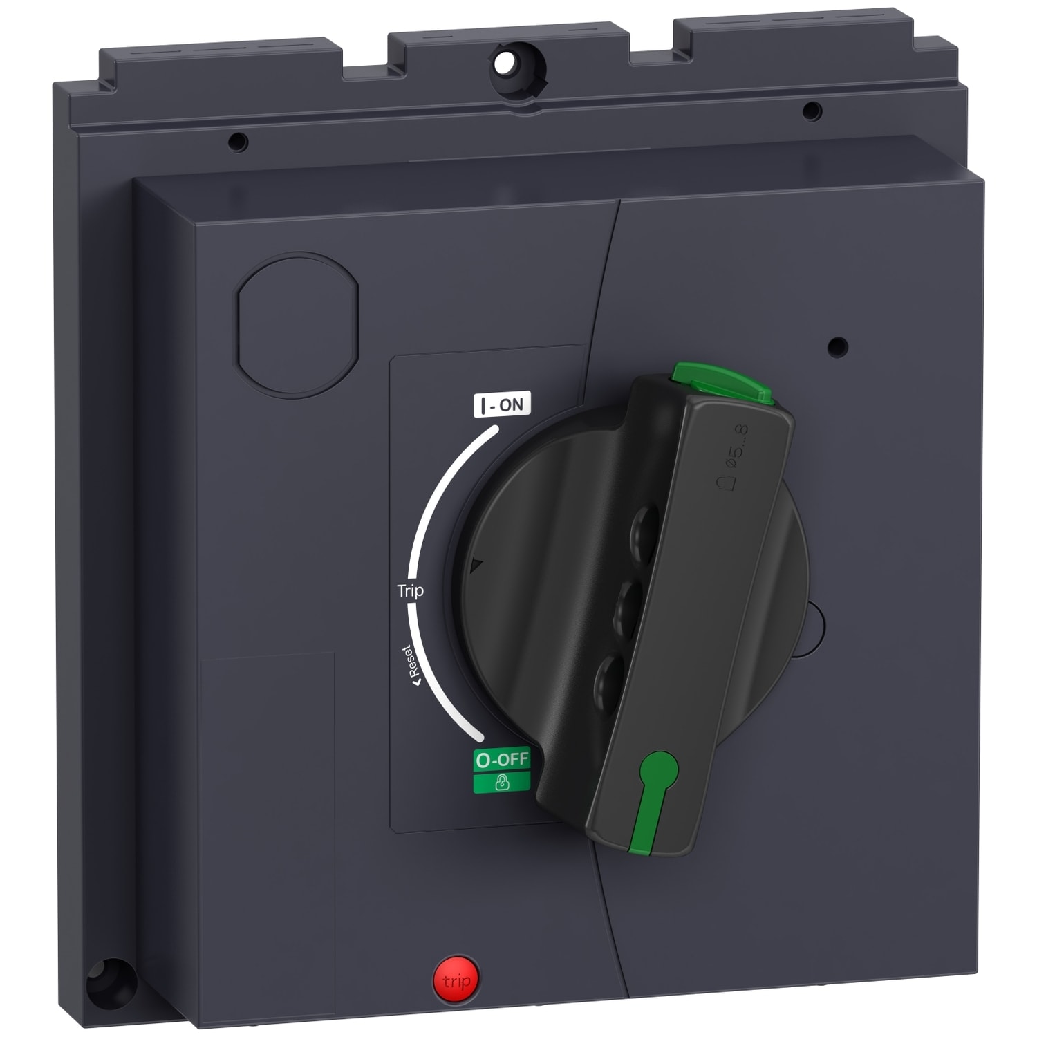 SCHNEIDER ELECTRIC - SNRGV6AP03 Manovra rotativa diretta nera GV6