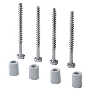 GEWISS - GEWGW48645 KIT 4 VITI LUNGHE FISSAGGIO COPERCHI