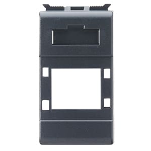 GEWISS - GEWGW30286 CONTENITORE VUOTO PREDISPOSTO PER ALLOGGIAMENTO CONNETTORI - SYSTIMAX COMMSCOPE - 1 MODULO - PLAYBUS