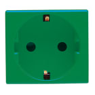 GEWISS - GEWGW20283 PRESA 2P+T 16A ST.TEDESCO VERDE