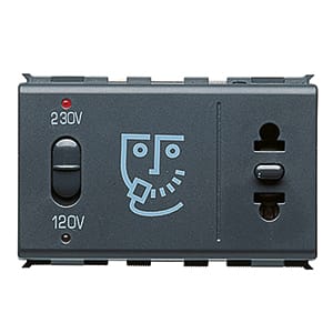 GEWISS - GEWGW30711 PRESA PER RASOIO ST.EUROPEO/AMERICANO