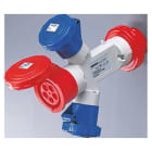 GEWISS - GEWGW64059 AD.ST.3P+N+T 16A 400V 2X2P+T/1X3P+N+T