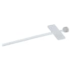 GEWISS - GEWGW52291 FASCETTA CON TARGHETTA 2,5X100 INCOLORE