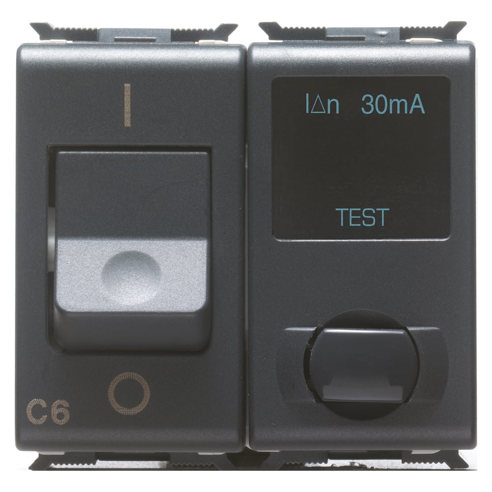 GEWISS - GEWGW30378 INT.DIFF.MAGN.1P+N C10 IDN 10MA 230V 3KA