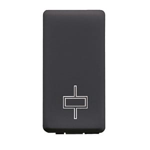 GEWISS - GEWGW21072 RELE' PASSO-PASSO 230V ac 50/60Hz - 2P 10A(AC1) / 7A(AC15) 250V ac - 1MODULO - BIANCO - SYSTEM BLACK