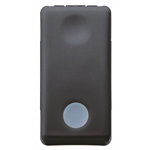 GEWISS - GEWGW21529 PULSANTE 1P NA 10A DISCH.NEUTRO SY/BK