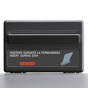 GEWISS - GEWGW21820 INTERRUTTORE BADGE ELETTROMEC.3M SY/BK