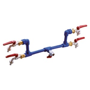 GEWISS - GEWGW68794 KIT IDRICO 4 RUBINETTI A SFERA QMC 63