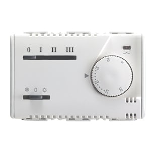 GEWISS - GEWGW20853 TERMOSTATO ELET.FAN-COIL 3 M.SY/WT