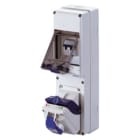 GEWISS - GEWGW66391 COMBIBLOC DBO - DA PARETE - 1 PRESA 2P+T 16A IP44