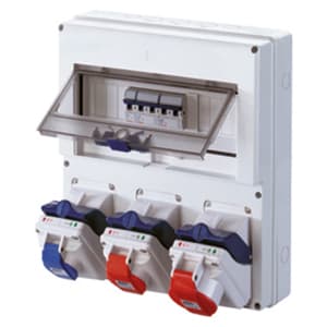 GEWISS - GEWGW66395 COMBIBLOC ASD 3PR: 2P+T,2P+T,3P+T IP55