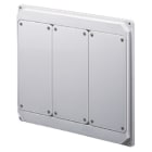 GEWISS - GEWGW68731W PANNELLO 3 PR. INTERBL. VERT. IP55 BIA