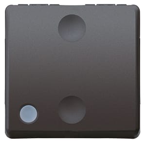 GEWISS - GEWGW21527 PULSANTE 1P NA 10A 2M ILLUMINABILE SY/BK
