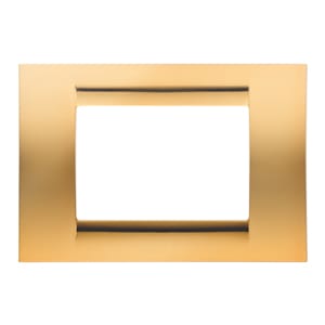 GEWISS - GEWGW22266 PLACCA 6M ORO ANTICO SYSTEM VIRNA
