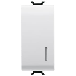 GEWISS - GEWGW10726 RELE DI CHIAMATA 1M 1P 12V AC/DC BIANCO