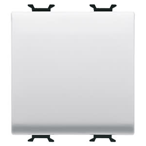 GEWISS - GEWGW10031F INTERRUTTORE UNIPOLARE 250V ac - MORSETTI CABLAGGIO RAPIDO - 16AX - NEUTRO - 2 MODULI - BIANCO LUCIDO - CHORUSMART
