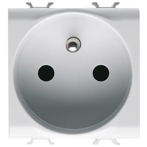 GEWISS - GEWGW10247 PRESA 2M 2P+T 16A ST.FRA.BIANCO