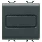 GEWISS - GEWGW12612 SUONERIA 3 INGR.IND.230VAC-50HZ 2M NERO