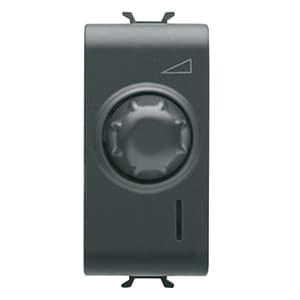 GEWISS - GEWGW12564 REGOLATORE EL.ROTATIVO 1M 100-900W NERO