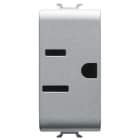 GEWISS - GEWGW14286 PRESA 1M 2P+T 15A ST.USA TITANIO