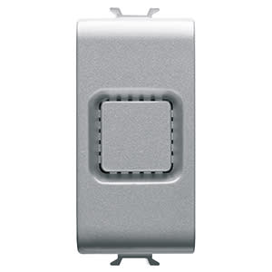 GEWISS - GEWGW14606 RONZATORE - 12V ac 50 Hz 8VA 70 dBA 1 METRO - 1 MODULO - TITANIO - CHORUSMART